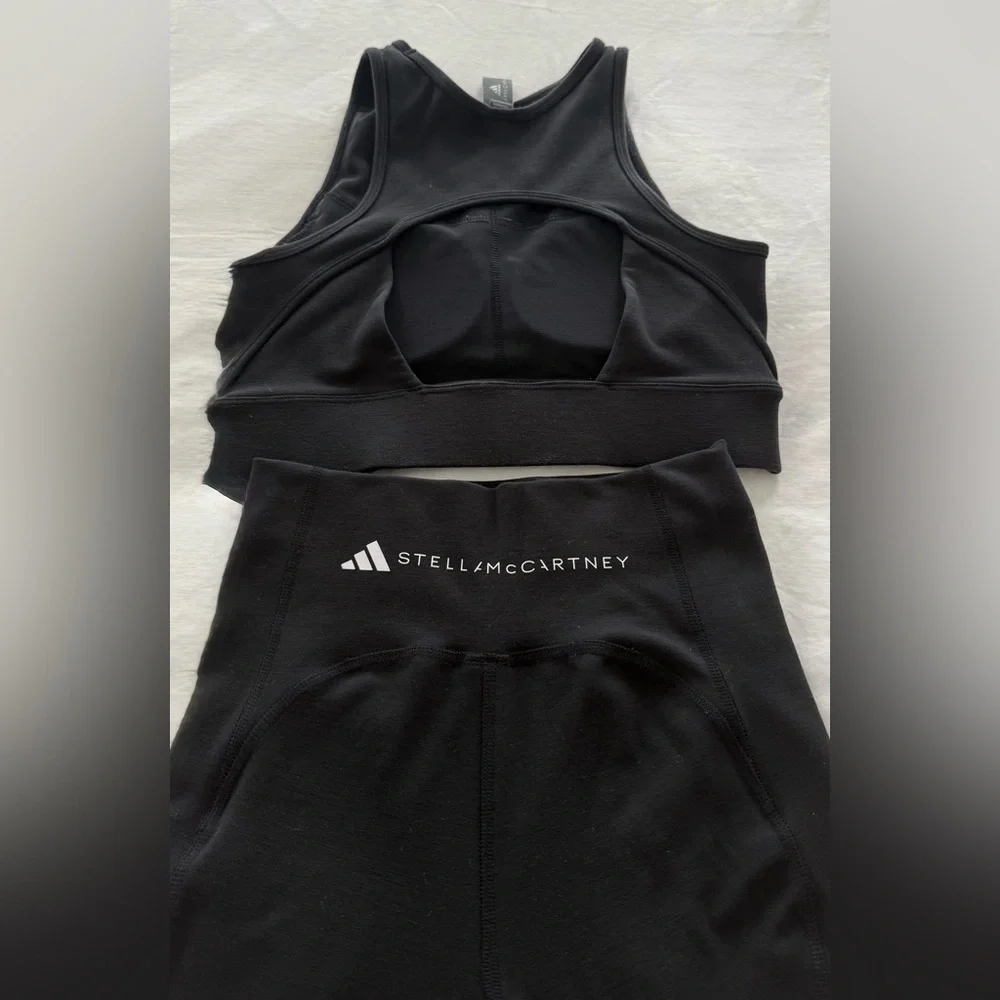 Stella McCartney Adidas Sports Top and Shorts - Picture 4 of 6